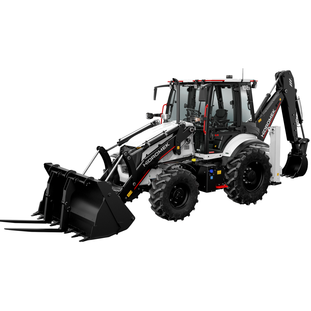ЭКСКАВАТОР-ПОГРУЗЧИК HIDROMEK 102B SUPRA K4