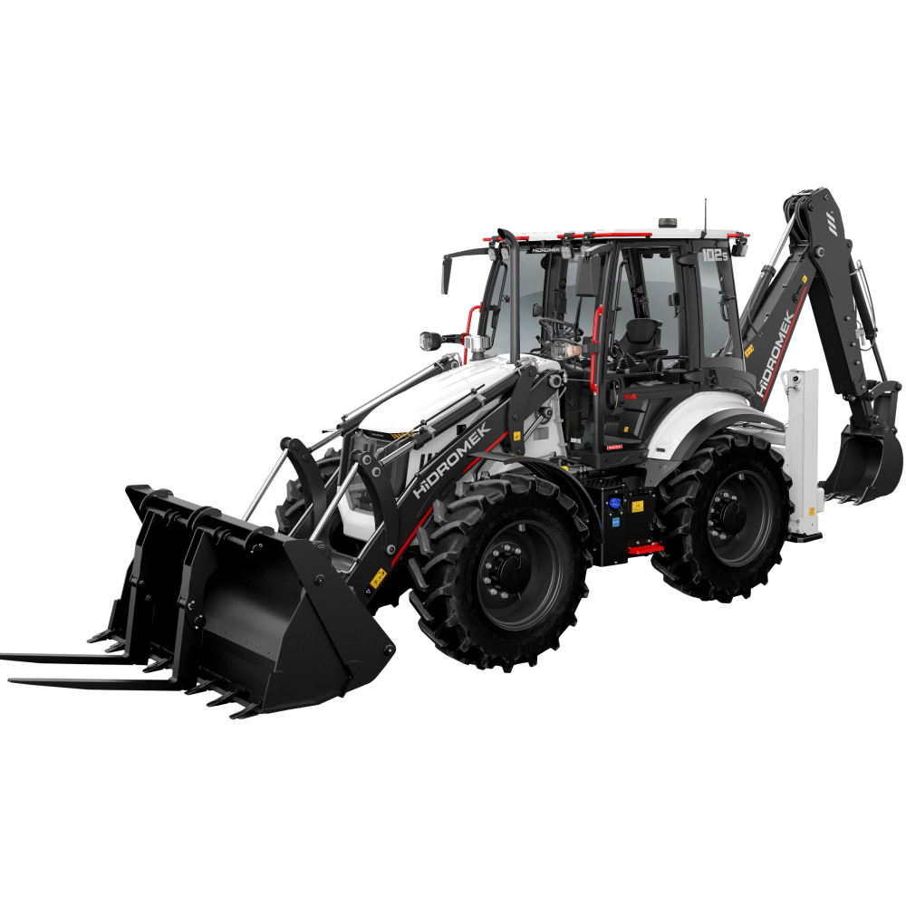 ЭКСКАВАТОР-ПОГРУЗЧИК HIDROMEK 102S SUPRA K4