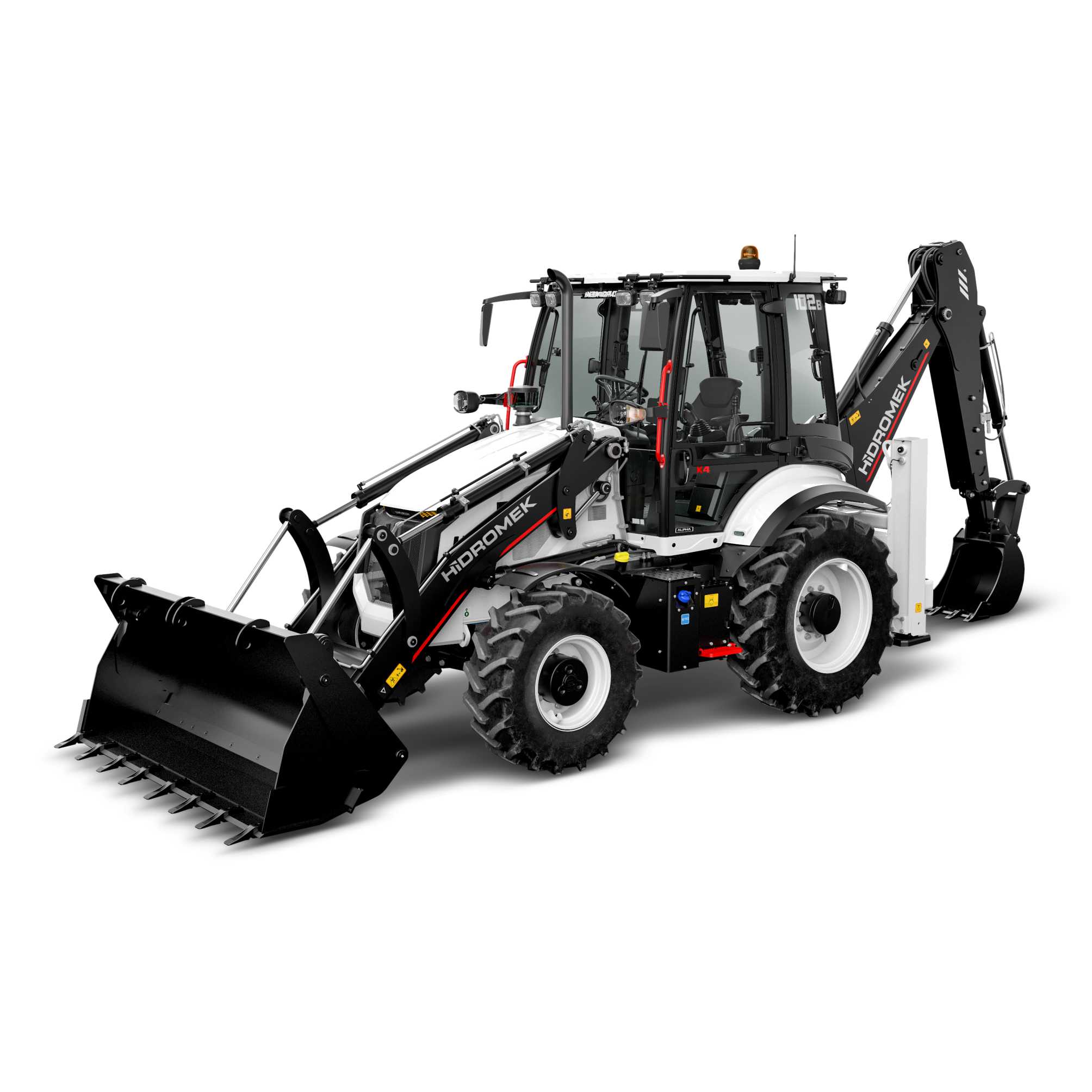 ЭКСКАВАТОР-ПОГРУЗЧИК HIDROMEK 102B ALPHA 1 K4