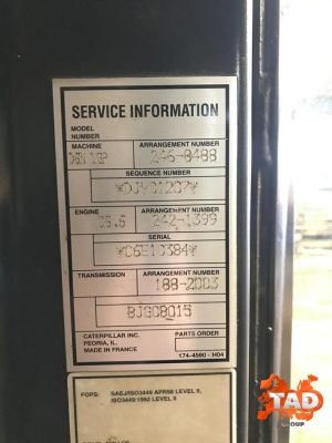 1870624451 buldozer cat d6n