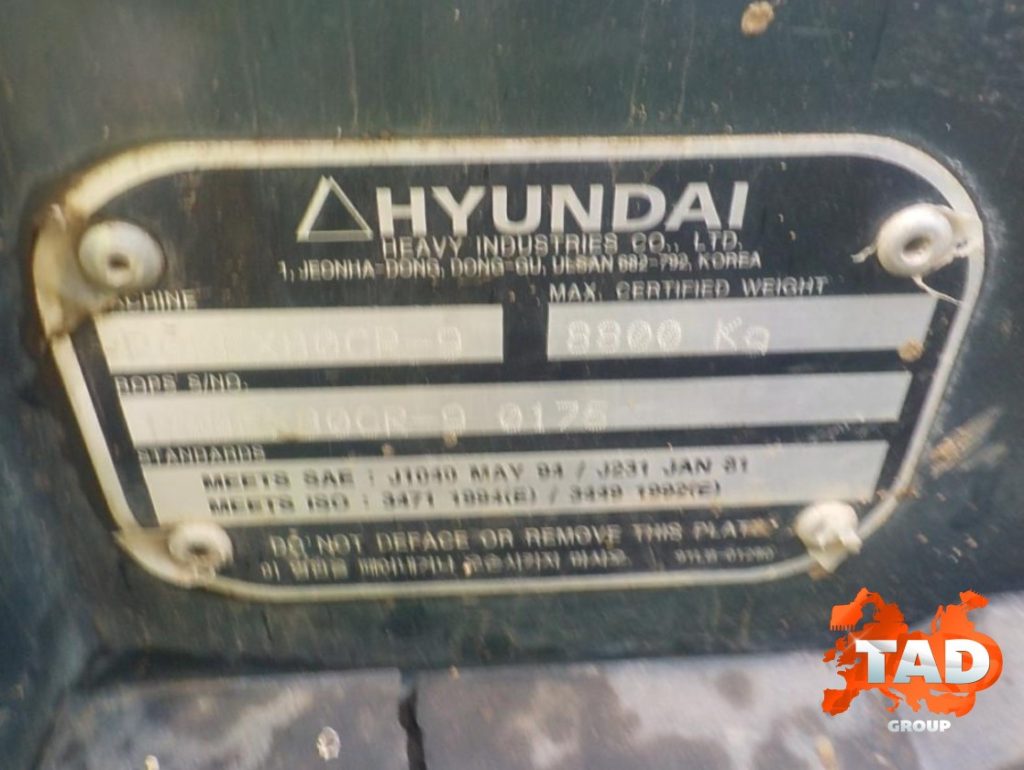 1936281782 miniekskavator hyundai robex