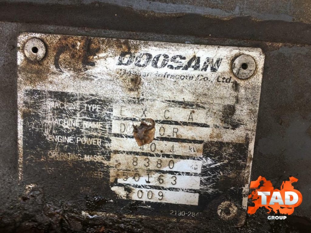 1936366064 miniekskavator doosan dx80r