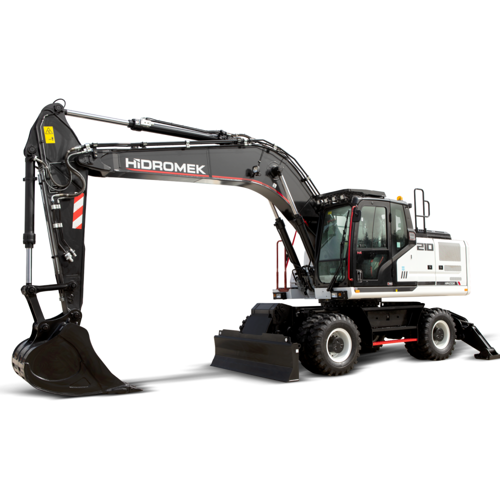 HIDROMEK HMK 210 W WHEEL EXCAVATOR