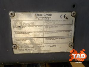 2105625488 mini ekskavator terex