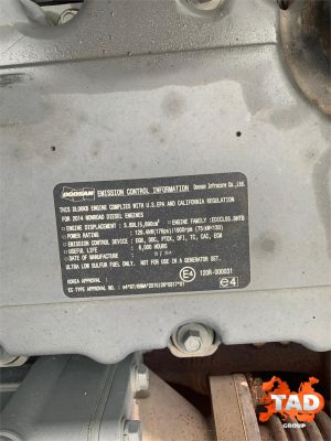 2150443380 kolesnyj ekskavator doosan