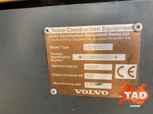 2181951200 gusenichnyj ekskavator volvo