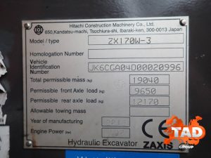 2191285275 kolesnyj ekskavator hitachi