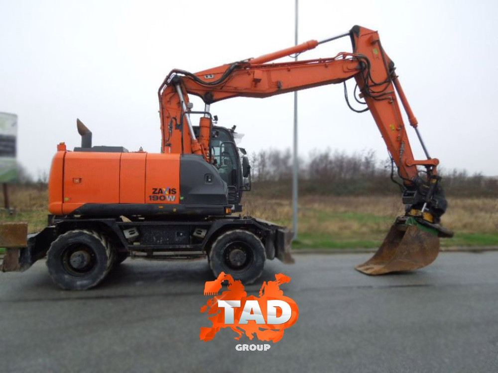 Колісний екскаватор Hitachi ZX190W-5 (2014 г)