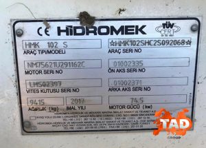 2218023452 ekskavator pogruzchik hidromek hmk102s