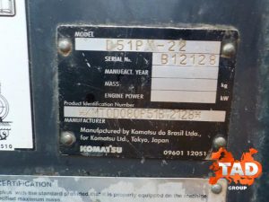 2233180365 buldozer komatsu d51px 22