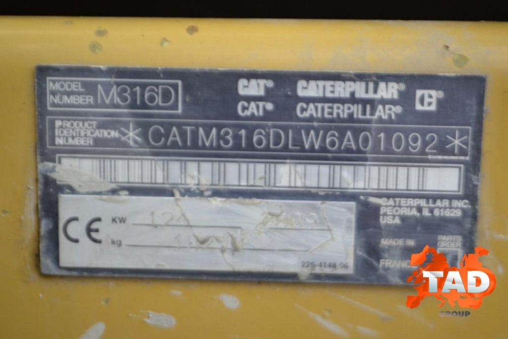 2270946518 kolesnyj ekskavator cat