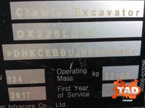 2383353172 gusenichnyj ekskavator doosan