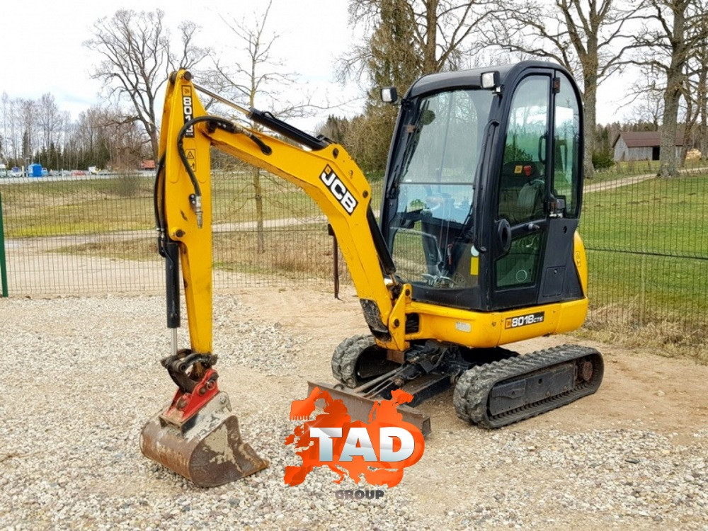 Мініекскаватор JCB 8018 CTS (2015 г)