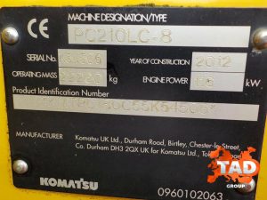2500014457 gusenichnyj ekskavator komatsu