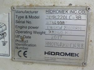 2518715586 gusechnij ekskavator hidromek