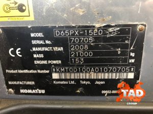 2579537021 buldozer komatsu d65px 15e0