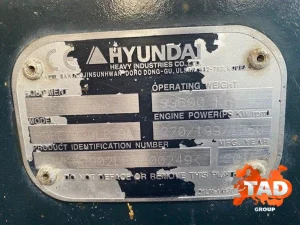 2855213390 gusechnij ekskavator hyundai 1