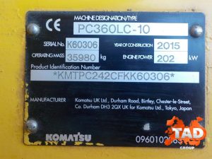 2961611717 gusechnij ekskavator komatsu