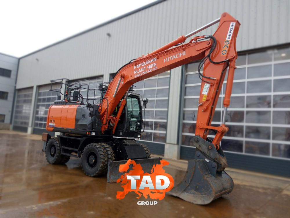 Колісний екскаватор Hitachi ZX170W-6 (2017 г)