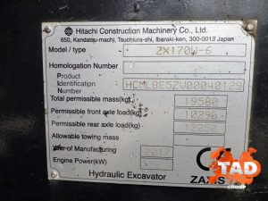 2964049286 kolisnij ekskavator hitachi