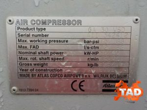 3039705434 kompressor atlas copco
