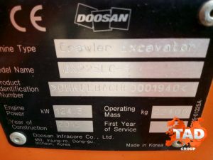 3147414844 gusechnij ekskavator doosan