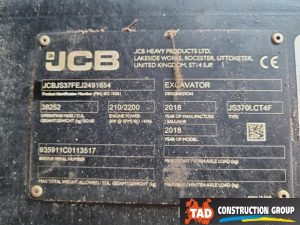 4897244308 jcb js370lc