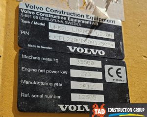 4898656116 volvo l220g