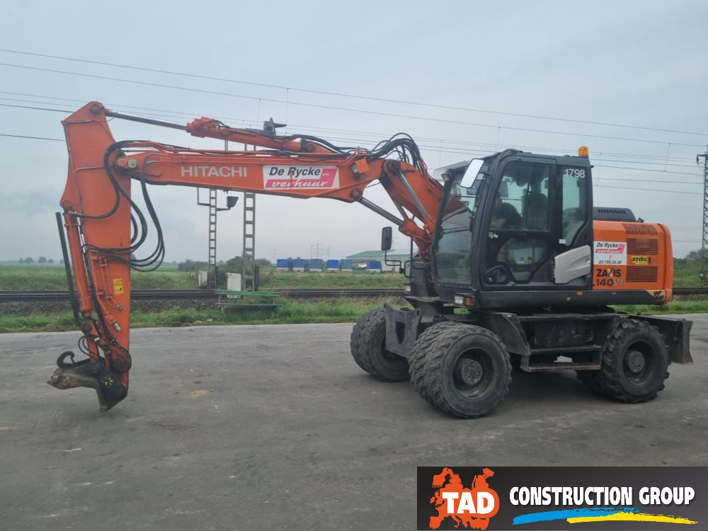 Колісний екскаватор Hitachi ZX140W-5B
