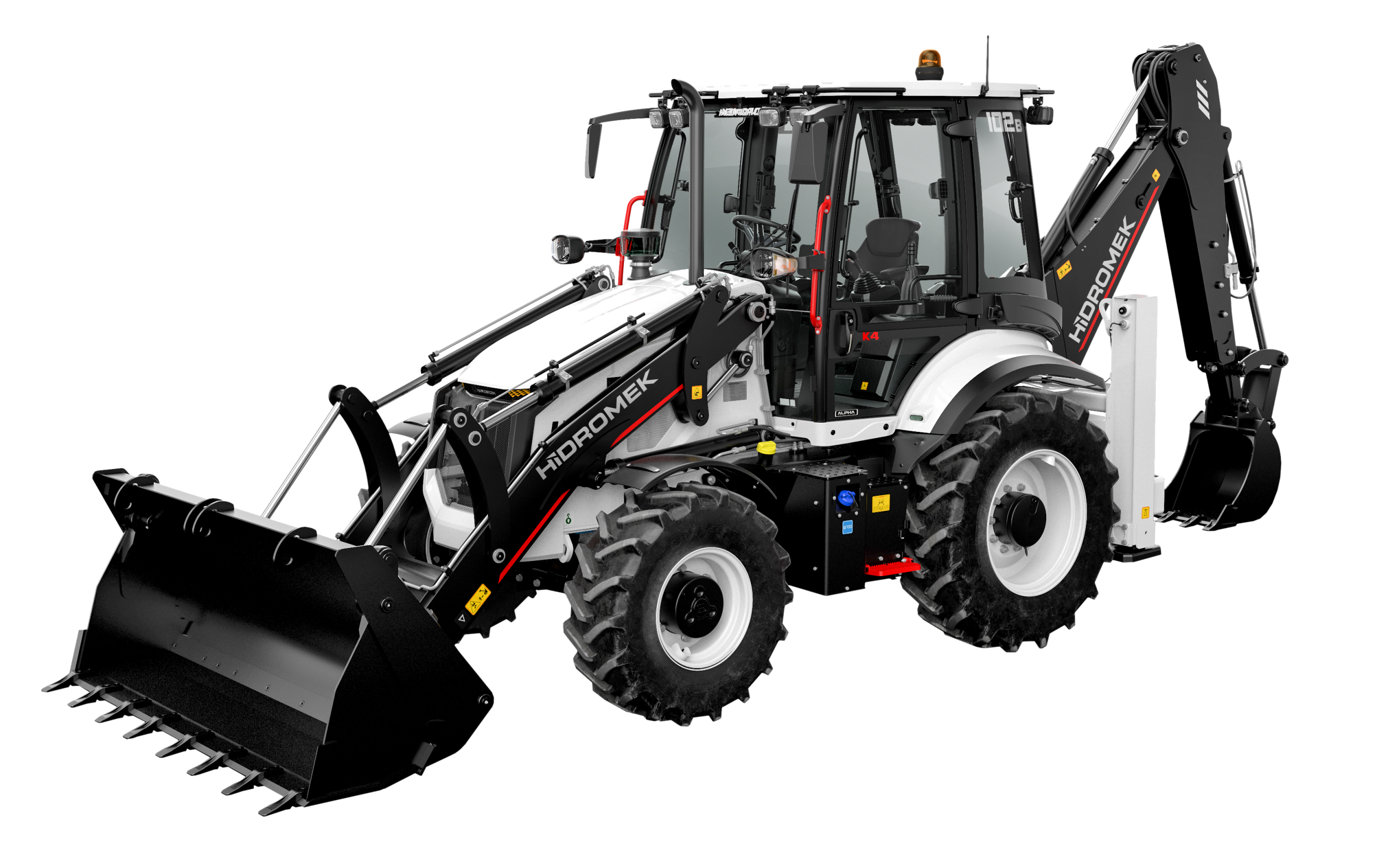 HIDROMEK 102B ALPHA 1 K4 BACKHOE LOADER