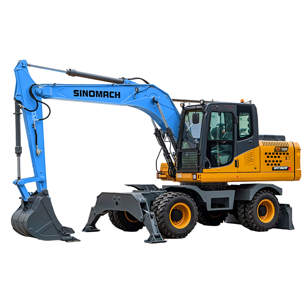 Колесный экскаватор SINOMACH GHT160W